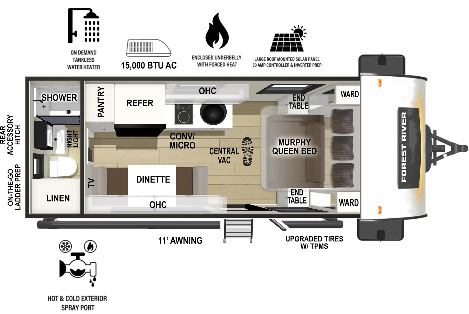 R Pod West Coast RP-192 Floorplan